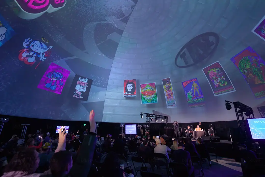 360 Video Projection Sxsw Melt Dome  1
