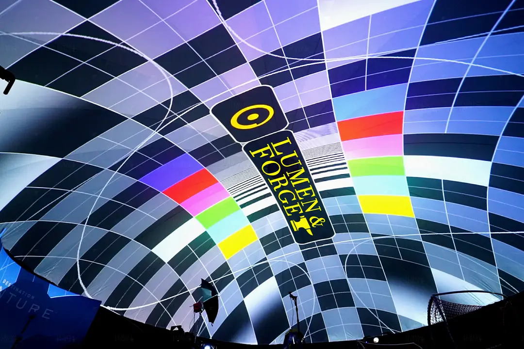 Capital One Dome Interior Projection Mapping Pattern  1