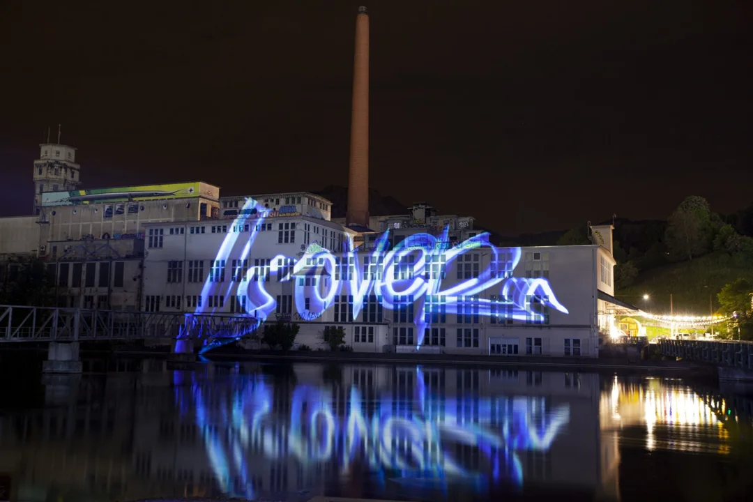 Lichtfactor Guerilla Projection Mapping