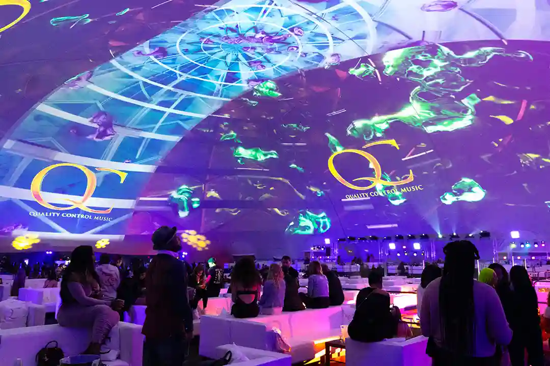 Miami Dome Projetion Mapping1