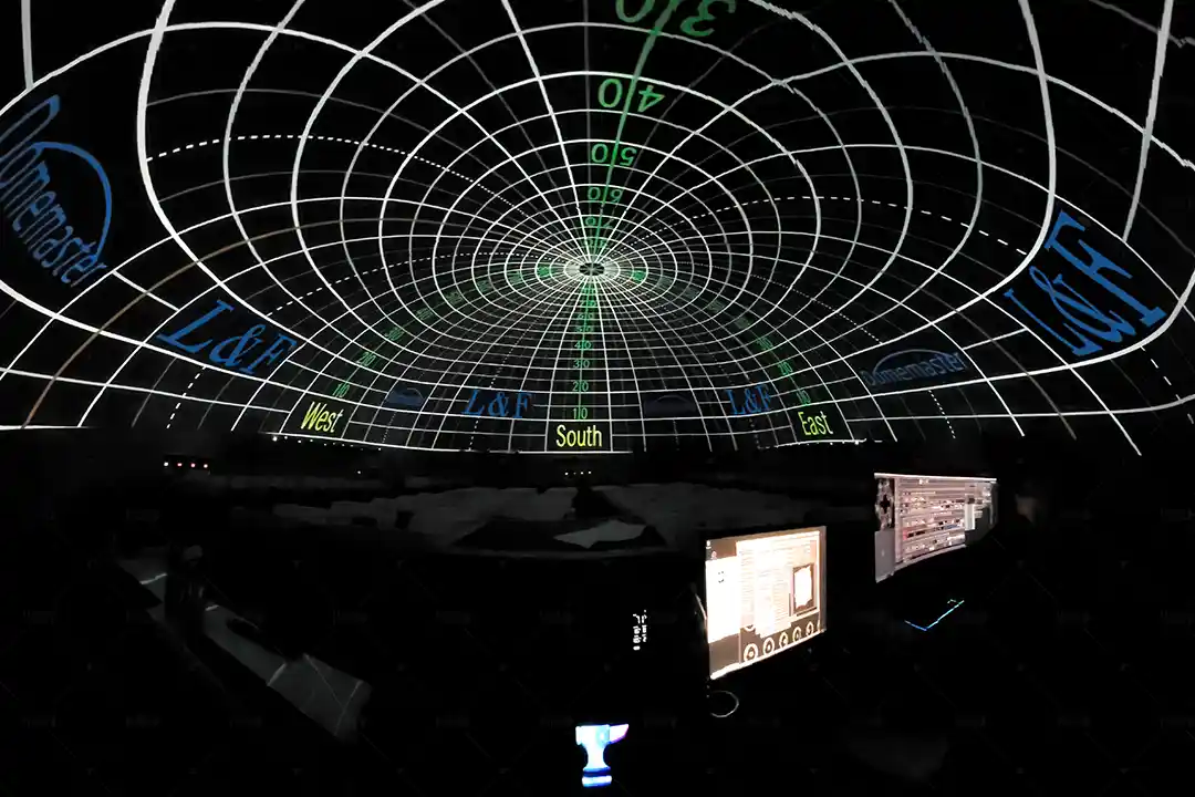 Miami Largest Dome Interior Test And Calibration Patterns1