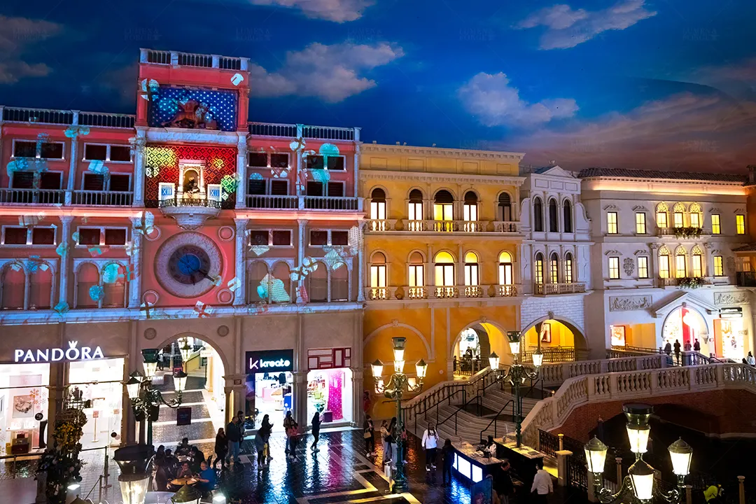 Stmarks Square Venetian Las Vegas Projection Mapping