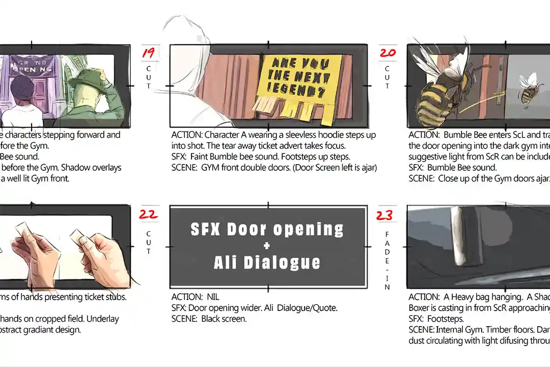 Story Board Video Game 2  1