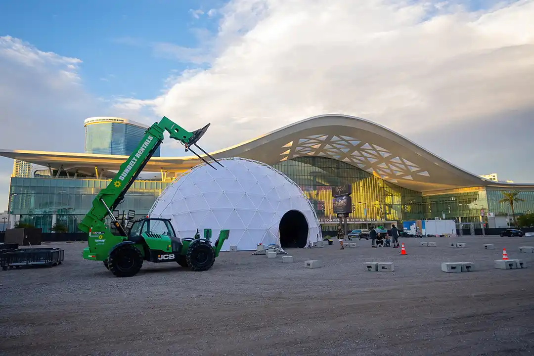 Travis Scott Cactus Jack Domes T Rex Cactuscon Event Las Vegas Installation Convention Center  1