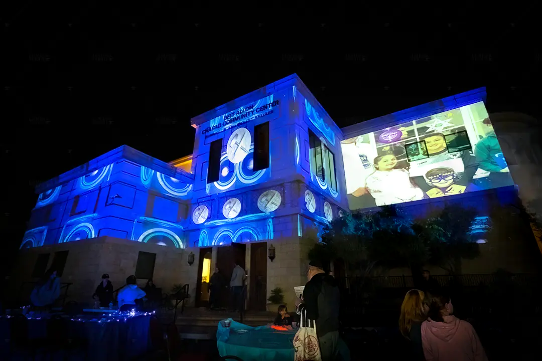 Wedding Projection Mapping 2