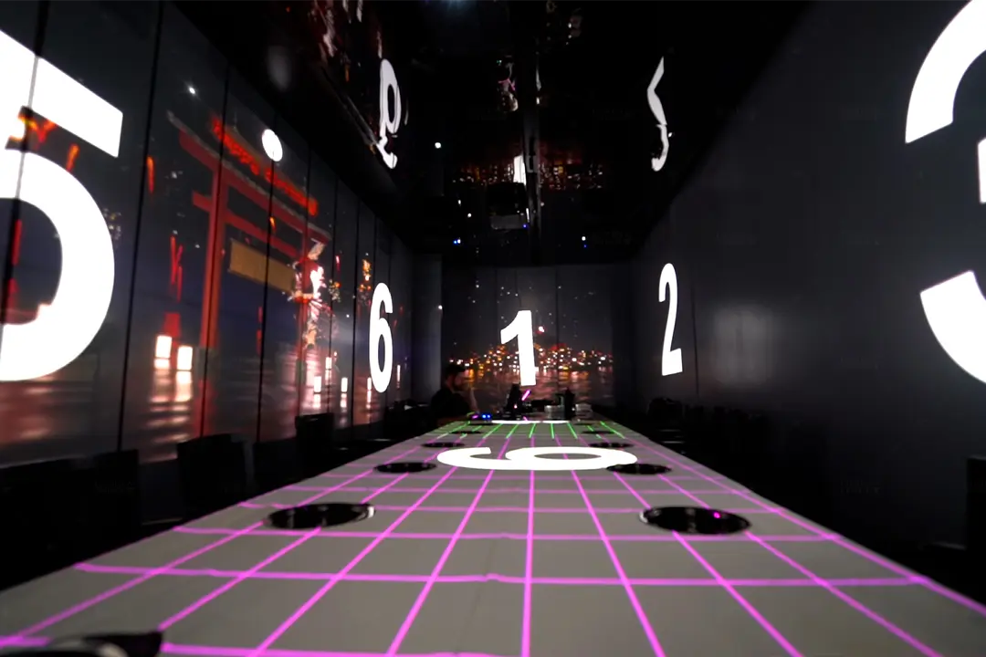 Xpot Immersive Dining Projecting Set Up 1
