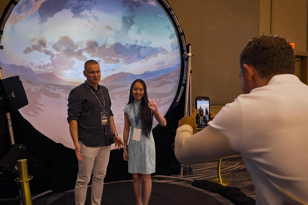 Bitmain Trade Show Technology 10ft Geodesic Projection Dome  1