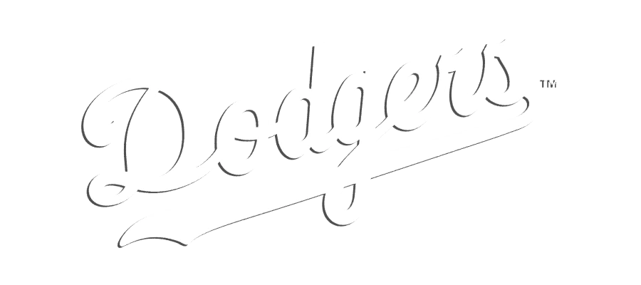 Dodgers Logo White Shadow Large  1