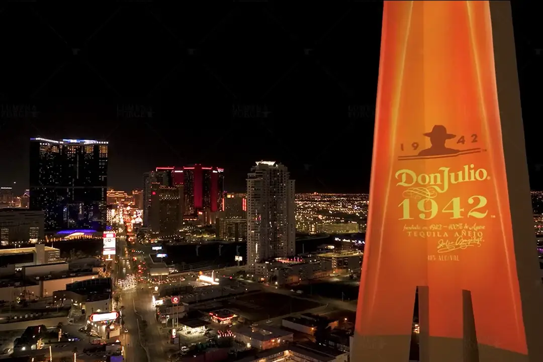 Don Julio 1942 Stratosphere Projection Mapping  1