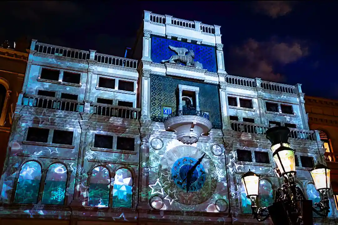 St. Marks Square Holiday Show at The Venetian