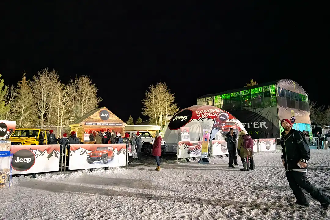 Jeep Dome Outdoor Next To Monster Energy Tent 1080x720 2