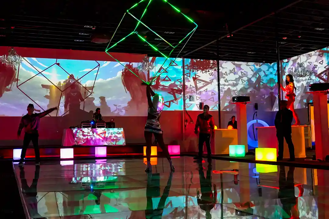 League Of Legends Entertainment Dancers 360 Projection Dj