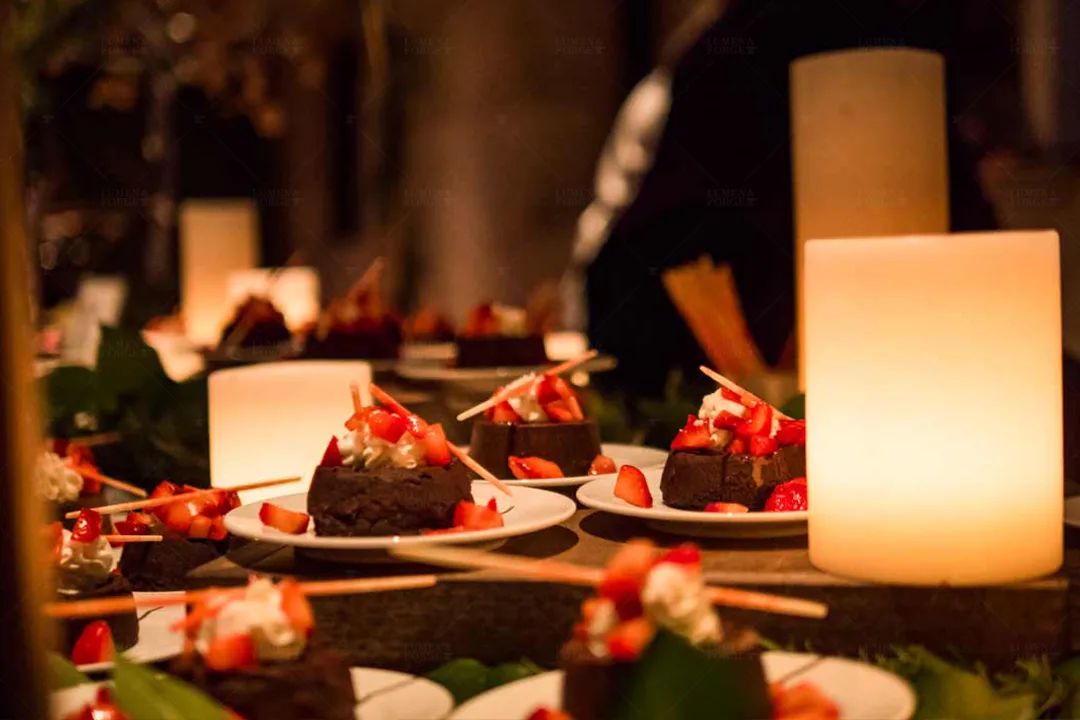Urban Seed Gala Elegant Table Set Up With Desserts