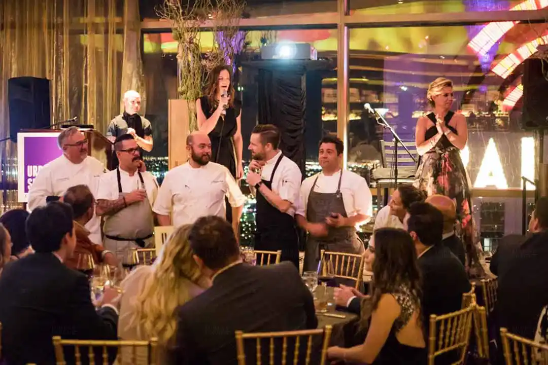 Urban Seed Gala Stage And Guests